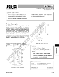datasheet for RF2909 by RF Micro Devices (RFMD)