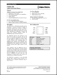 datasheet for FM24C256-SE by 