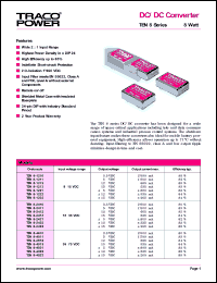 datasheet for TEN8-1212 by 