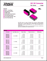 datasheet for TEL3-0511 by 