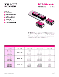 datasheet for TEM3-2411 by 