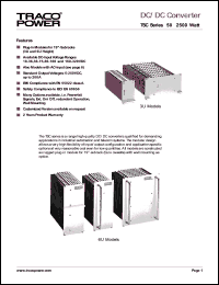 datasheet for TSC3620 by 