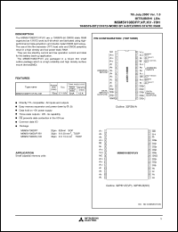 datasheet for M5M5V108DVP-70HI by Mitsubishi Electric Corporation, Semiconductor Group