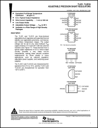 datasheet for TL431CLPB-TDJ by Texas Instruments