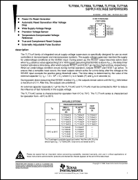 datasheet for TL7715AIP by Texas Instruments