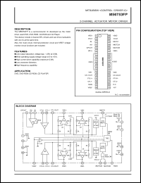 datasheet for M56753FP by Mitsubishi Electric Corporation, Semiconductor Group