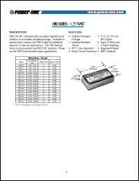 datasheet for DRS2415 by 