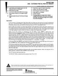 datasheet for SN74ACT7808-25PAG by Texas Instruments