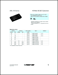 datasheet for 24IML10-03-3 by 