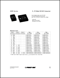 datasheet for 12IMR15-03-7 by 
