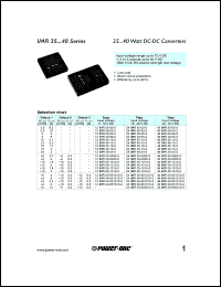 datasheet for 12IMR25-03-2 by 