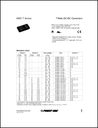 datasheet for 110IMX7-12-12-9 by 