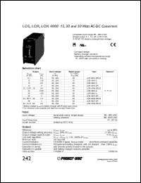 datasheet for LOR4301-2 by 