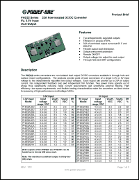 datasheet for PHD32VDC by 