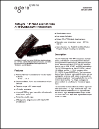 datasheet for 1417H4A by 