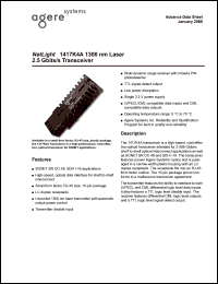 datasheet for 1417K4A by 