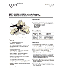 datasheet for D2555G22 by 