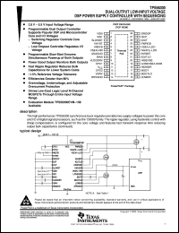 datasheet for TPS56300PWP by Texas Instruments