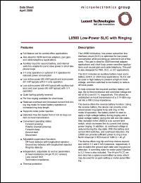 datasheet for LUCL8560CAU-D by 