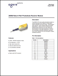 datasheet for 2606B by 