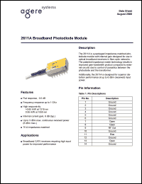 datasheet for 2611A by 