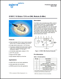 datasheet for D1861C023 by 