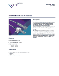 datasheet for 2650B by 