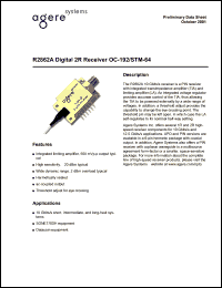 datasheet for R2862A by 