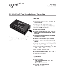 datasheet for 1241CAFC by 