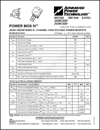 datasheet for 2N7228 by Advanced Power Technology (APT)