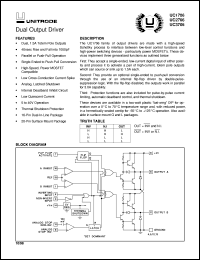 datasheet for UC1706J by Texas Instruments