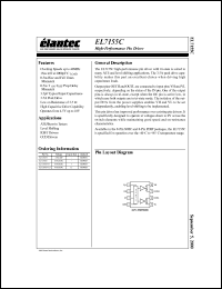 datasheet for EL7155CS-T7 by 