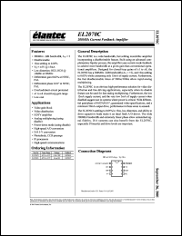 datasheet for EL2070CS by 