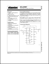 datasheet for EL4390CM by 