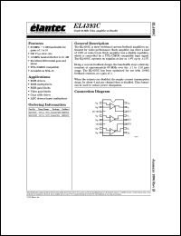 datasheet for EL4393CM by 