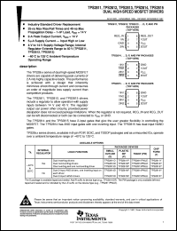 datasheet for TPS2812P by Texas Instruments