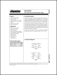 datasheet for EL5221CY-T13 by 