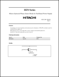 datasheet for HZS6B1 by 