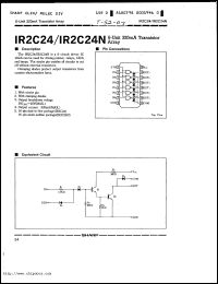 datasheet for IR2C24 by Sharp