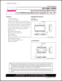 datasheet for LB11999H by SANYO Electric Co., Ltd.