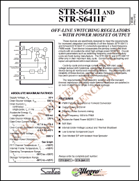 datasheet for STRS6411 by Allegro MicroSystems, Inc.