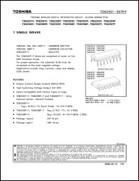 datasheet for TD62504F by Toshiba