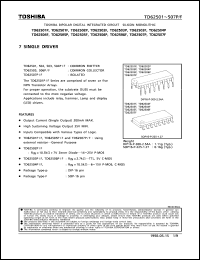 datasheet for TD62503F by Toshiba