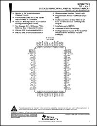 datasheet for SN74ABT7819-12PN by Texas Instruments