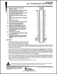 datasheet for SN74ACT7805-20DL by Texas Instruments