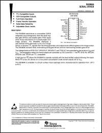 datasheet for SN28846DW by Texas Instruments
