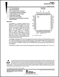 datasheet for SN28837FS by Texas Instruments