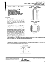 datasheet for SN54F374J by Texas Instruments
