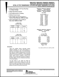 datasheet for SN54S374J by Texas Instruments
