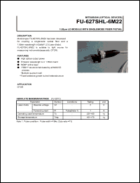 datasheet for FU-627SHL-6M22 by Mitsubishi Electric Corporation, Semiconductor Group